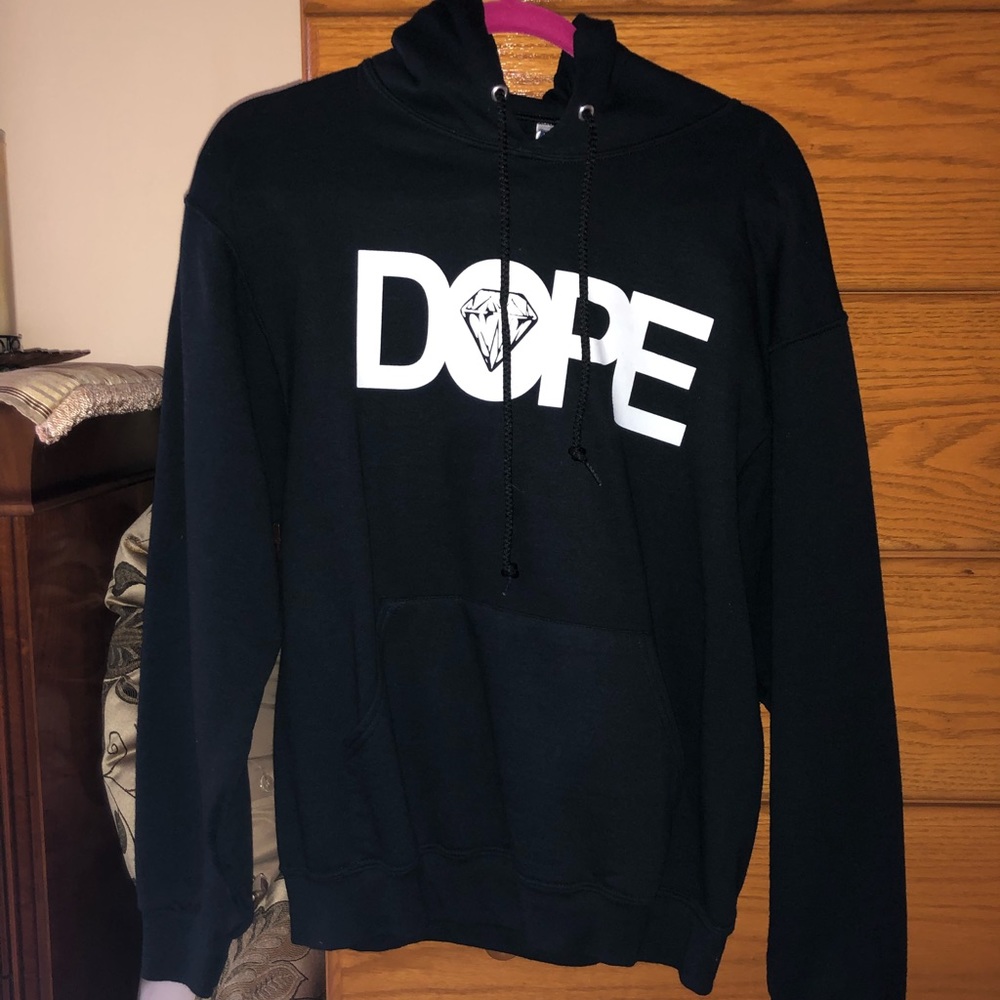 Black hoodie